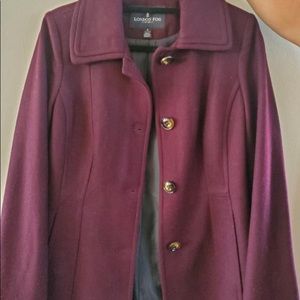 Women’s London fog peacoat